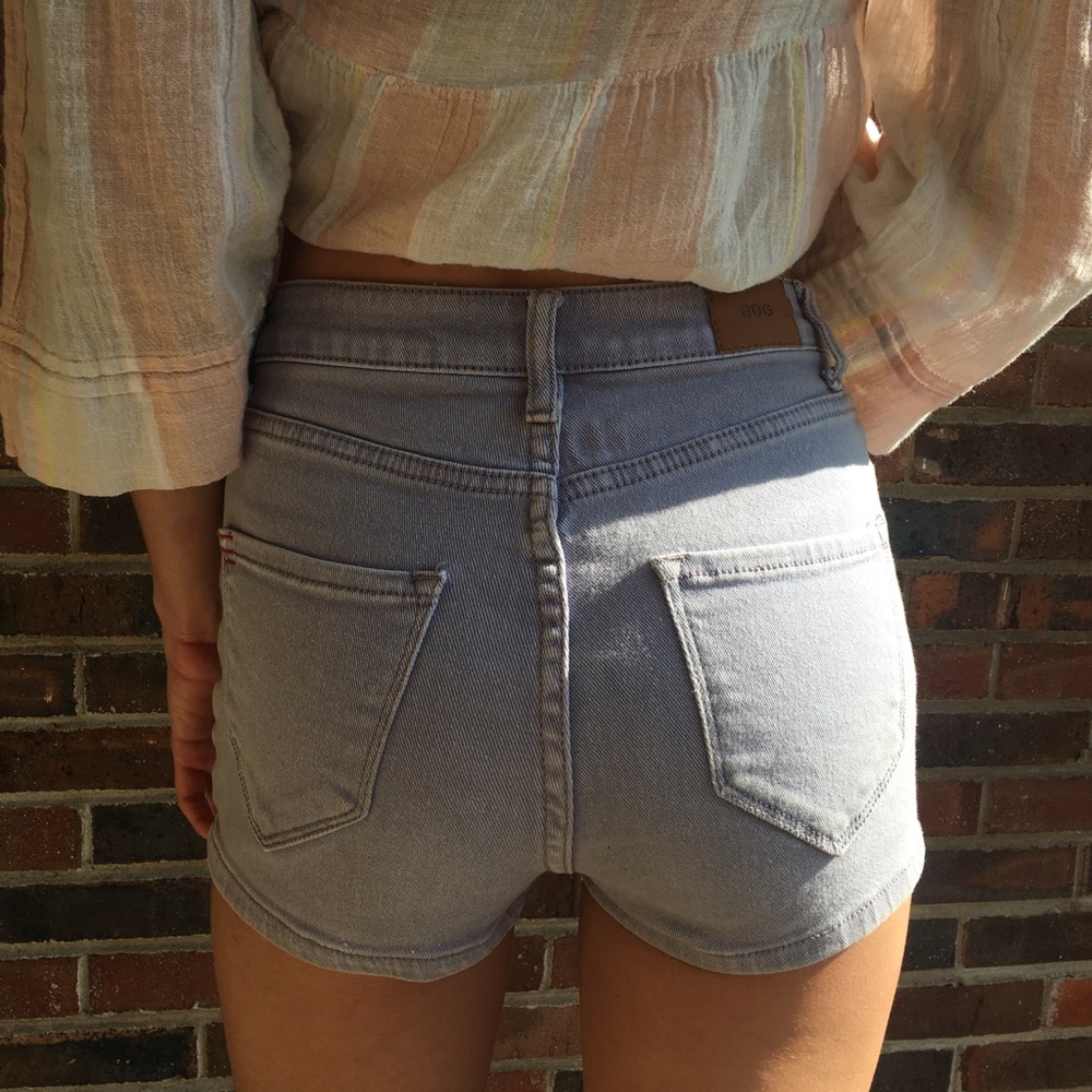 BDG High Waisted Jean shorts